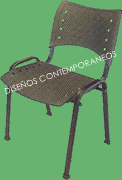 sillas apilables - Muebles escolares